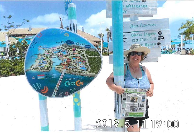 They Took The Eagle on Vacation!